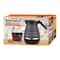 Brentwood Black 0.85qt. Dual-Voltage Collapsible Travel Kettle